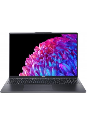 Acer Ноутбук Swift Go 16 SFG16-72 16" 3.2K OLED, Intel U5-125H, 16GB, F512GB, UMA, Lin, сірий