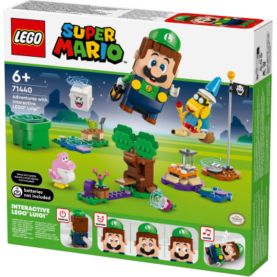 LEGO Конструктор Super Mario Пригоди з інтерактивним LEGO Луїджі