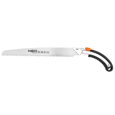 Neo Tools Пила садова, 33см, 3D зуби, 7 TPI, 0.242кг, чохол