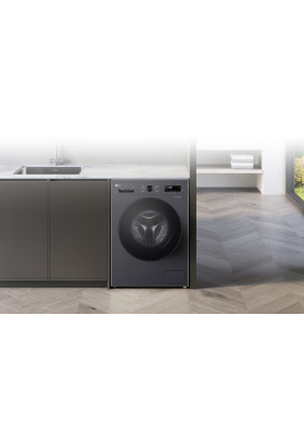 LG Пральна машина, фронтальна, 7 кг, A+++, антрацит