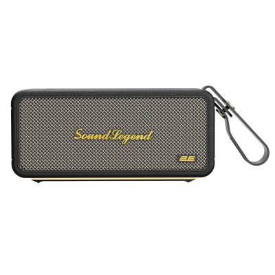 2E Портативна акустична система SoundLegend 80Вт, BT 5.3, TWS, FLAC, MP3, WAV, EQ, PowerBank, IPX6, RGB, Чорний