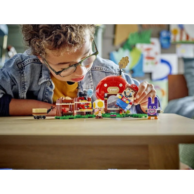 LEGO Конструктор Super Mario Nabbit у крамниці Toad. Додатковий набір
