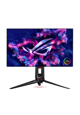 ASUS Монітор 26.5" ROG Swift PG27AQDP 2xHDMI, DP, 2xUSB, OLED, 2560x1440, 480Hz, 0.03ms, DCI-P3 99%, AdaptiveSync, Pivot, HDR400