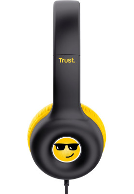 Trust Навушники Nouna Headphones mini-jack, Mic, Чорний