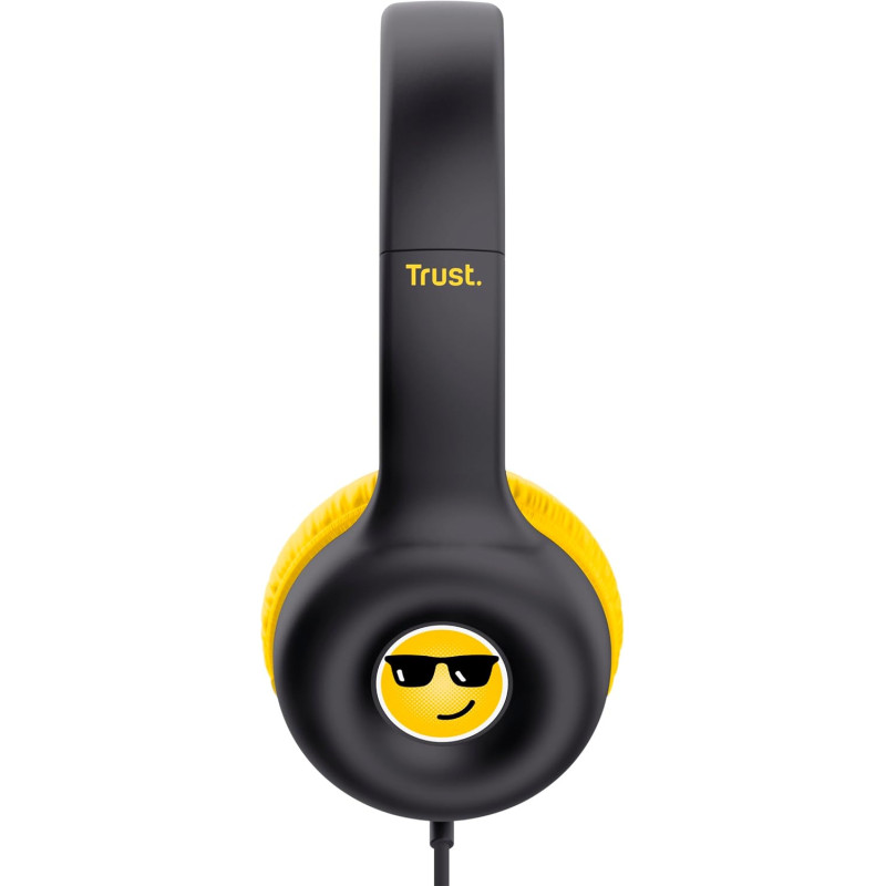 Trust Навушники Nouna Headphones mini-jack, Mic, Чорний