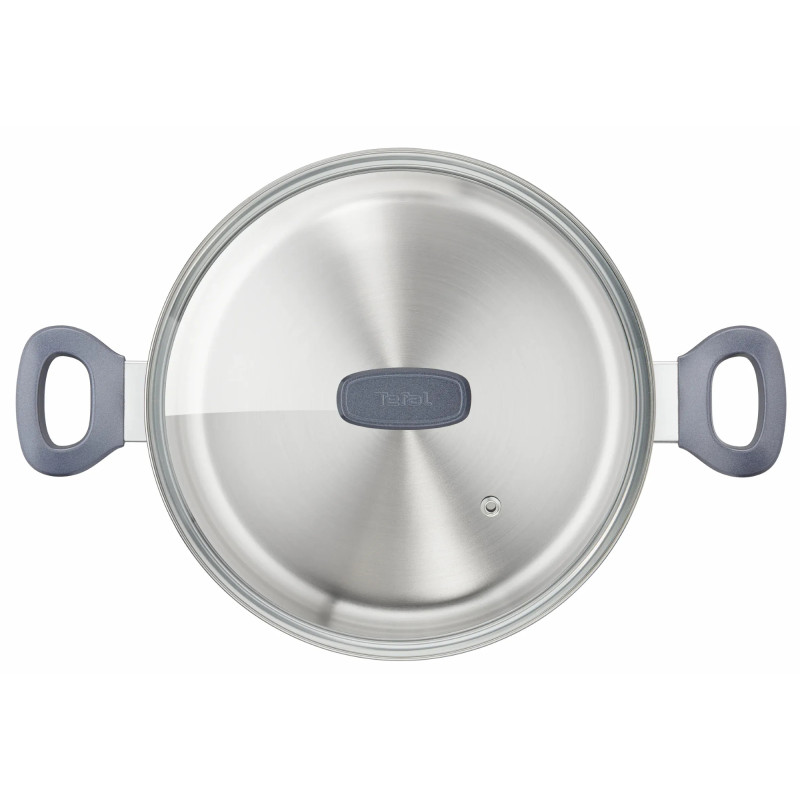 Tefal Каструля Daily Cook з кришкою, 24см, нержавіюча сталь, алюміній, бакеліт