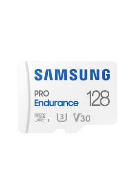 Samsung Карта пам'яті microSD 128GB C10 UHS-I R180MB/s PRO Endurance + SD