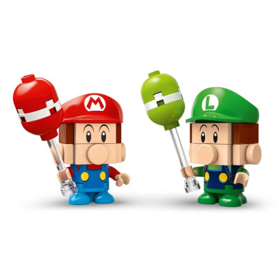 LEGO Конструктор LEGO Super Mario Mario Kart – Baby Mario vs. Baby Luigi LEGO Конструктор LEGO Super Mario Mario Kart – Baby Mario vs. Baby Luigi