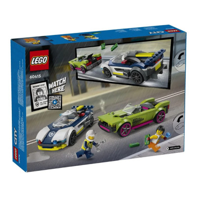 LEGO Конструктор City Переслідування маслкара на поліцейському автомобілі