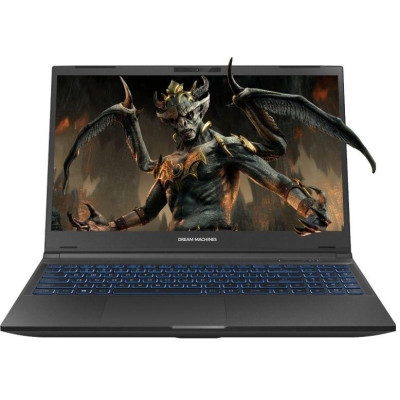Dream Machines Ноутбук RG4060-15 15.6FHD IPS, Intel i7-13620H, 32GB, F1TB, NVD4060-8, DOS, чорний