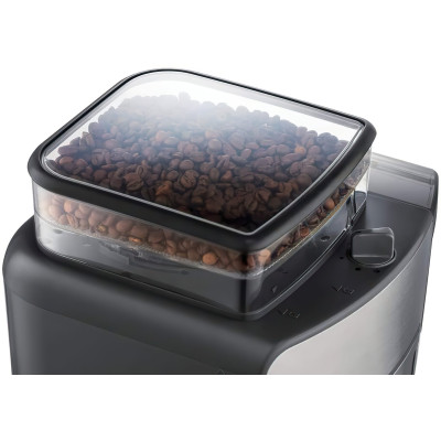 Russell Hobbs Кавоварка Russell Hobbs крапельна Grind and Brew, 1.25л, мелена, LED-дисплей, чорно-метал