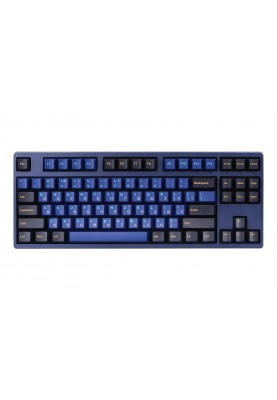 Akko Клавіатура механічна 3087 DS Horizon 87Key, CS Pink V2, USB-A, EN/UKR, No LED, Синій