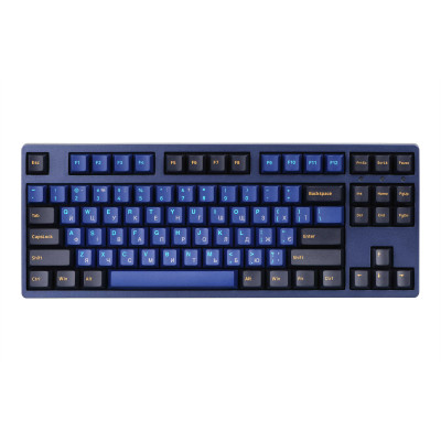 Akko Клавіатура механічна 3087 DS Horizon 87Key, CS Pink V2, USB-A, EN/UKR, No LED, Синій