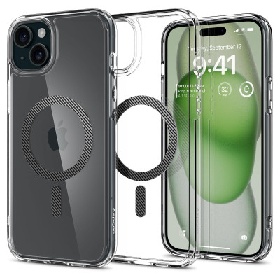 Spigen Чохол для Apple iPhone 15 Plus Ultra Hybrid MagFit, Graphite
