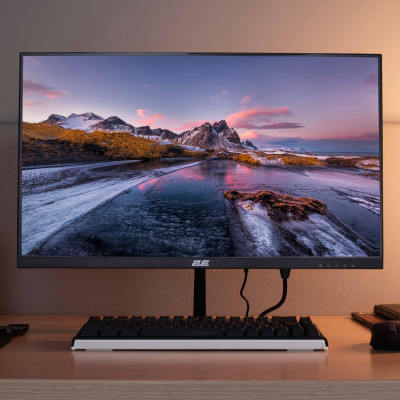 2E Монітор 23.8" D2423B D-Sub, HDMI, MM, IPS, 75Hz, FreeSync