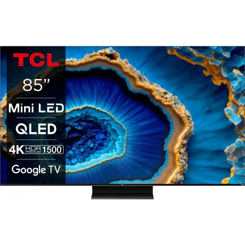 TCL Телевізор 85" MiniLED 4K 144Hz Smart Google TV Black