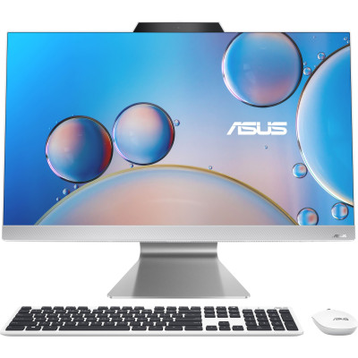 ASUS Комп'ютер персональний моноблок M3702WFAK-WA0330 27" FHD AG, AMD R5-7520U, 16GB, F1TB, UMA, WiFi, кл+м, без ОС, білий