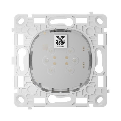 Ajax Реле двоклавішний вимикач прохідного типу Ajax LightCore Vertical 2-gang 2-way for LightSwitch Jeweler