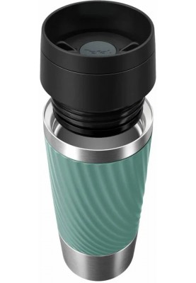 Tefal Термочашка Travel Mug Classic Twist, 360мл, нержавіюча сталь, зелений