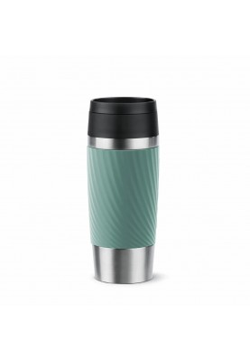 Tefal Термочашка Travel Mug Classic Twist, 360мл, нержавіюча сталь, зелений