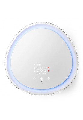 Philips Очисник повітря Series 3200, 135м2, 520м3/рік, HEPA +вугільний фільтр, Wi-Fi, 5 режими, сріблясто-білий