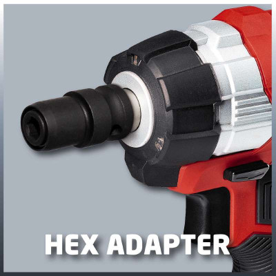 Einhell Гайкокрут ударний TP-CW 18 Li BL - Solo акум., PXC, 18В, 215 Нм, безщітк., квадрат, 1.1 кг Einhell Гайкокрут ударний TP-CW 18 Li BL - Solo акум., PXC, 18В, 215 Нм, безщітк., квадрат, 1.1 кг