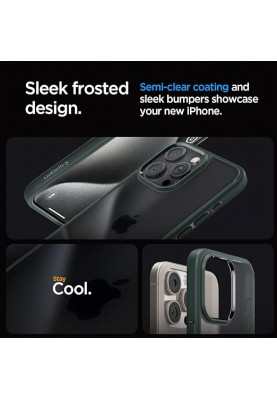 Spigen Чохол для Apple iPhone 15 Pro Ultra Hybrid, Frost Green