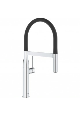 Grohe Змішувач для кухні Essence, довж.виливу - 240мм, поворотний, гнучкий, 1 важіль, хром