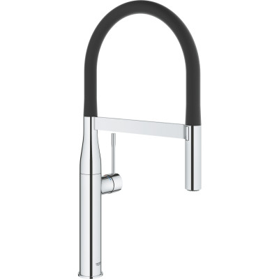 Grohe Змішувач для кухні Essence, довж.виливу - 240мм, поворотний, гнучкий, 1 важіль, хром