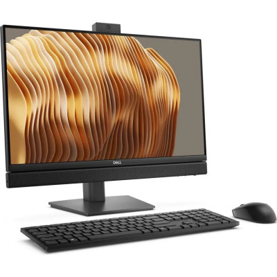 Dell Комп'ютер персональний моноблок Pro AiO 23.8" FHD IPS AG, Intel U5-235T, 16GB, F512GB, UMA, WiFi, кл+м, Win11P