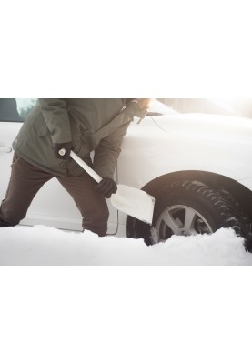 Fiskars Лопата для снігу SnowXpert 63см, 520г, нерж сталь/поліамід (автомобільна)