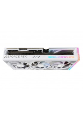 ASUS Відеокарта GeForce RTX 4090 24GB GDDR6X STRIX GAMING білий ROG-STRIX-RTX4090-24G-WHITE