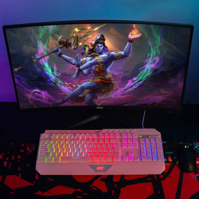 2E Gaming Монітор 27" R2723BV HDMI, DP, VA, 165Hz, 6ms, CURVED, FreeSync 2E Gaming Монітор 27" R2723BV HDMI, DP, VA, 165Hz, 6ms, CURVED, FreeSync