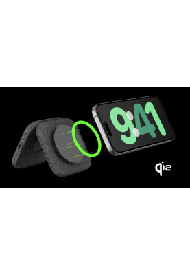 Belkin Зарядний пристрій бездротовий 2в1 15Вт Travel Pad Qi2