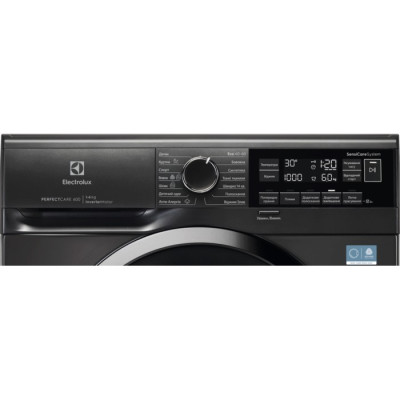 Electrolux Пральна машина Electrolux фронтальна, 6кг, 1000, A, 41см, дисплей, інвертор, сріблястий темний