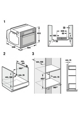 Bosch Вбудовувана електрична духова шафа CMG633BW1