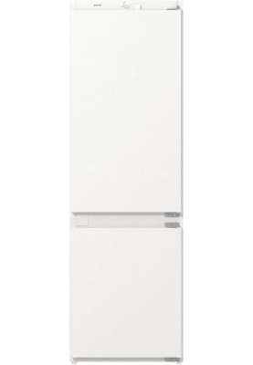 Gorenje Вбуд. холодильник з мороз. камерою А+, FrostLess , зона св-ті, LED дисплей, білий