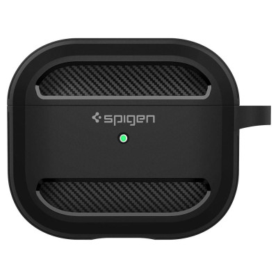 Spigen Чохол для AirPods 3 Rugged Armor, Matte Black