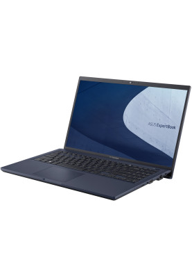 ASUS Ноутбук Expertbook B1 B1502CBA-BQ0494XA 15.6" FHD vIPS, Intel i3-1215U, 8GB, F512GB, UMA, Win11PE, Чорний