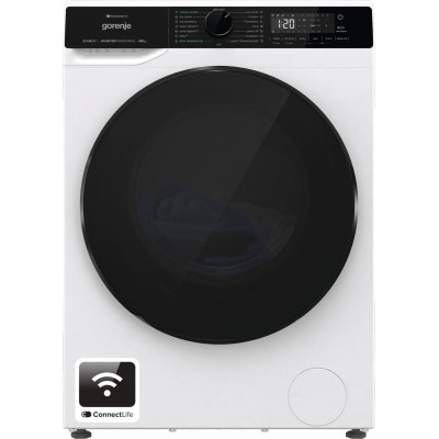 Gorenje Прально-сушильна машина фронтальна, 9 (6) кг, 1400, A, 55см, дисплей, інвертор, Wi-Fi, білий