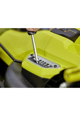 Ryobi Газонокосилка аккумуляторная ONE+ HP RY18LMX33A-0 18В 33см 30л 25-90мм 9.3кг без АКБ и ЗУ