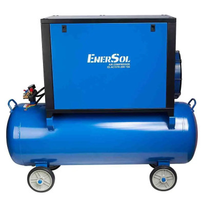 EnerSol Компресор повітряний гвинтовий  ES-AC1570-200-1SS 7.5кВт, 200л, 1570л/хв, 10бар, 198кг