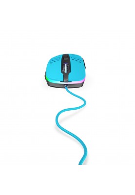 Cherry Xtrfy Миша ігрова M4 RGB USB Miami Blue