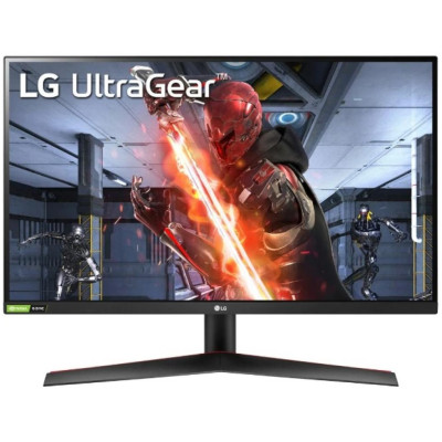 LG Монітор 27" 27GN800-B 2xHDMI, DP, Audio, IPS, 2560x1440, 144Hz, 1ms, 99%sRGB, G-SYNC, FreeSync, HDR10
