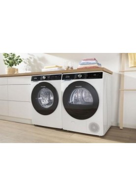 Gorenje Пральна машина фронтальна, 10,5кг, 1400, A+++, 60см, дисплей, інвертор, пара, Wi-Fi, білий