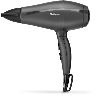 BaByliss Фен Super Light Pro, 2000Вт, 3 режими, HTDC мотор, тонкий концентратор 6 мм, чорний