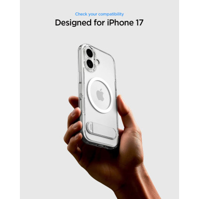 Spigen Чохол Spigen для iPhone 17, Ultra Hybrid S MagFit, Clear White