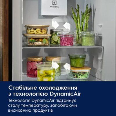Electrolux Холодильна камера Electrolux вбудована, 177x55х55, 310л, E, ST, інв., білий
