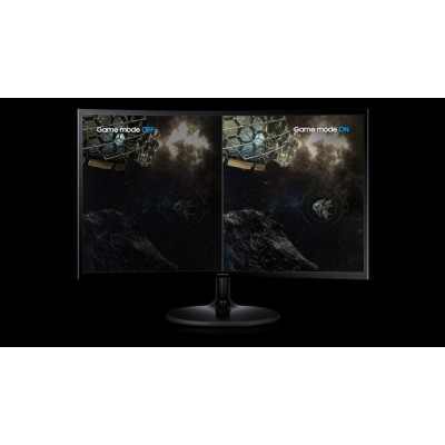 Samsung Монітор 23.8" S24C360E D-Sub, HDMI, VA, 75Hz, 4ms, CURVED