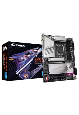 Gigabyte Материнська плата Z790 AORUS ELITE AX-W s1700 Z790 4xDDR5 M.2 HDMI DP ATX